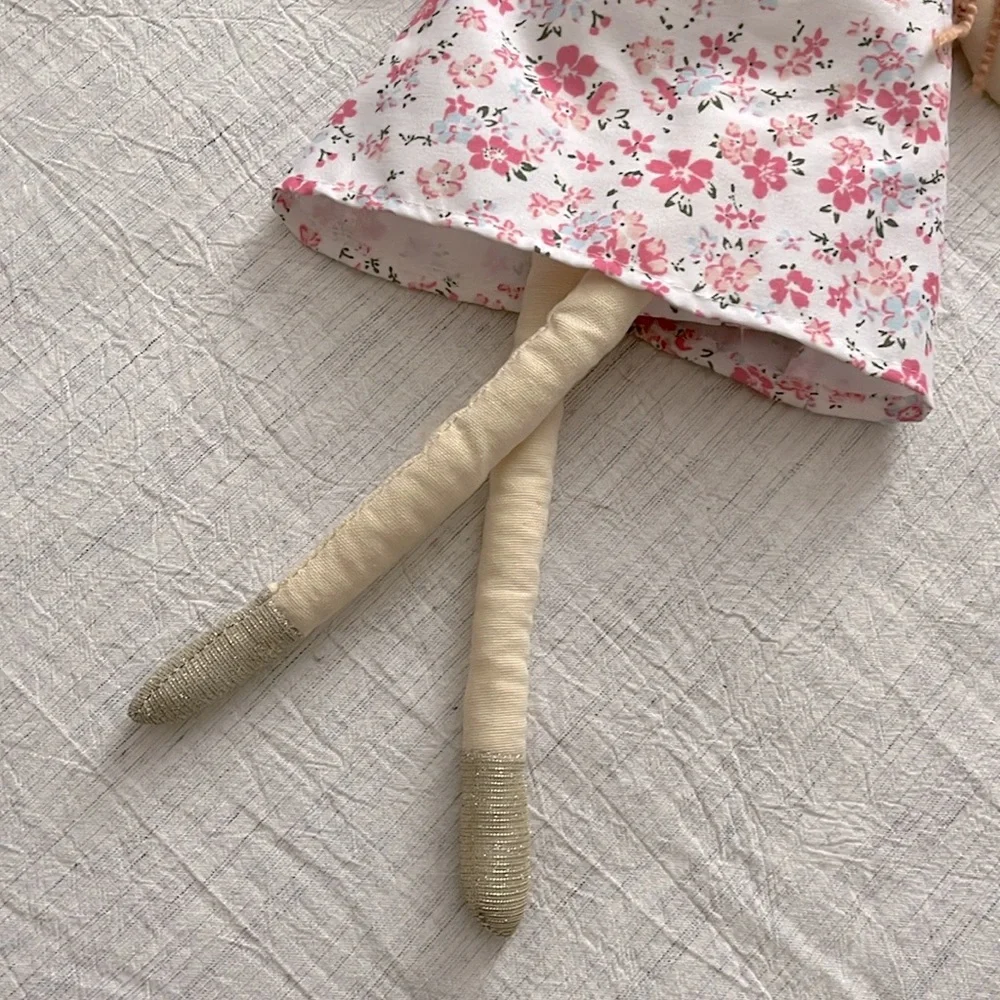 Anthropologie Kids Floral Dressed Girl Doll—Scarlet